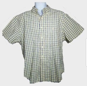 NAUTICA MEN'S SHORT SLEEVE BUTTON DOWN CASUAL